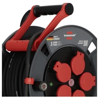 Brennenstuhl 9232250100 Kabeltrommel 25m Schwarz Schutzkontakt-Stecker Brennenstuhl 9232250100 Kabeltrommel 25m Schwarz Schutzkontakt-Stecker