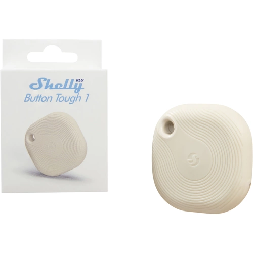 Shelly BLU Button Tough 1 Ivory Dimmer, Schalter Bluetooth Low Energy Shelly BLU Button Tough 1 Ivory Dimmer, Schalter Bluetooth Low Energy
