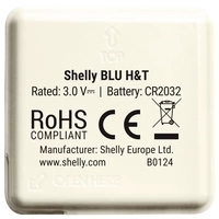 Shelly BLU H&T Ivory Temperatursensor und Luftfeuchtesensor Bluetooth Shelly BLU H&T Ivory Temperatursensor und Luftfeuchtesensor Bluetooth