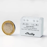 Shelly Qubino Wave PM Mini Schalt-Messaktor Z-Wave Shelly Qubino Wave PM Mini Schalt-Messaktor Z-Wave