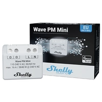 Shelly Qubino Wave PM Mini Schalt-Messaktor Z-Wave Shelly Qubino Wave PM Mini Schalt-Messaktor Z-Wave