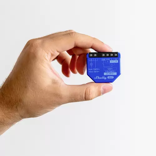 Shelly 1 Gen 3 Schaltaktor Bluetooth, Wi-Fi Shelly 1 Gen 3 Schaltaktor Bluetooth, Wi-Fi
