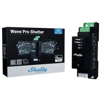Shelly Wave PRO Shutter Hutschienenrelais Z-Wave Shelly Wave PRO Shutter Hutschienenrelais Z-Wave