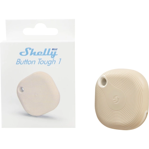 Shelly BLU Button Tough 1 Mocha Fernbedienung, Taster Bluetooth Low Energy Shelly BLU Button Tough 1 Mocha Fernbedienung, Taster Bluetooth Low Energy