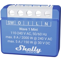 Shelly Qubino Wave 1 Mini Schaltaktor Z-Wave Shelly Qubino Wave 1 Mini Schaltaktor Z-Wave