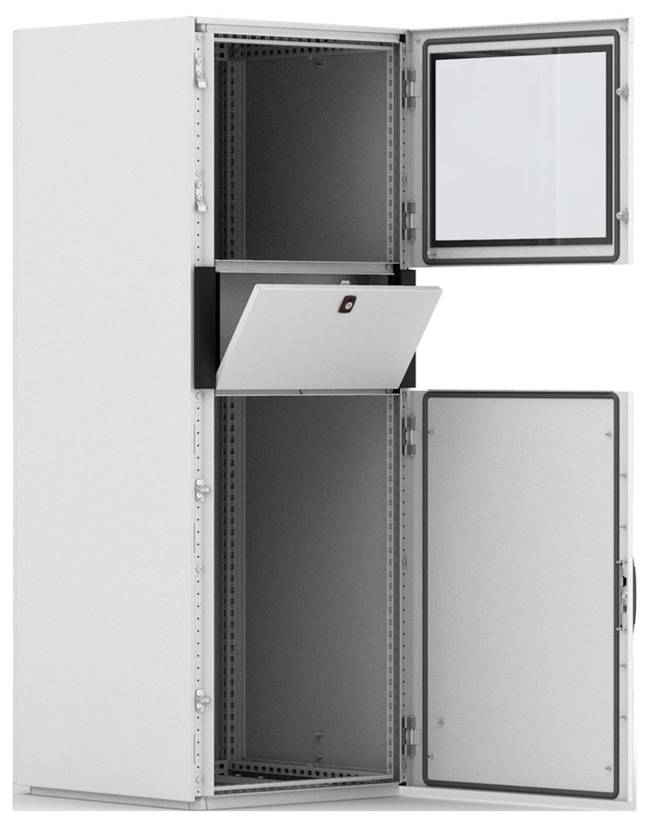 NVent HOFFMAN MCM16068 Standschrank 600 x 1600 x 800 Grau 1St.