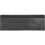 Targus EcoSmart™ Bluetooth® Tastatur Deutsch, QWERTZ Schwarz Beleuchtet, Ergonomisch, Geräuscharme Tasten, mit numerischer Targus EcoSmart™ Bluetooth® Tastatur Deutsch, QWERTZ Schwarz Beleuchtet, Ergonomisch, Geräuscharme Tasten, mit numerischer