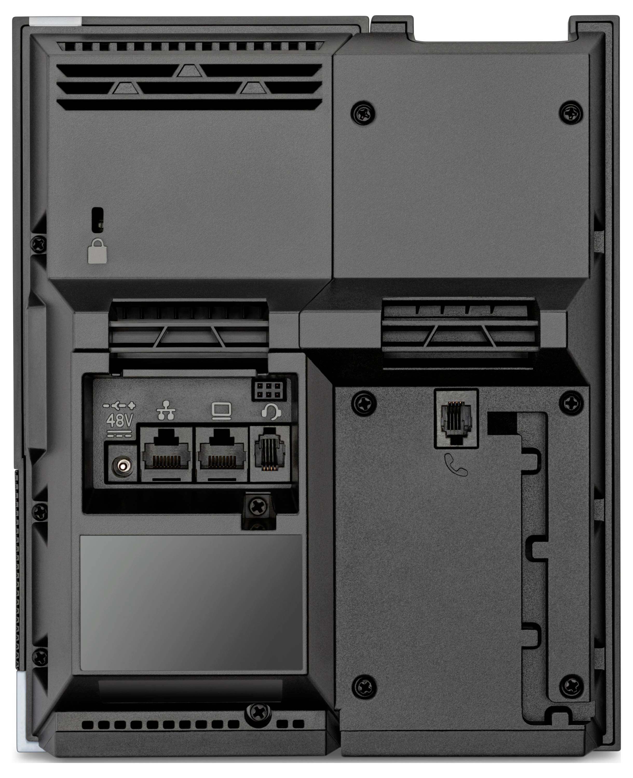 HP Poly CCX 500 Systemtelefon,VoIP Android, Anrufbeantworter, Bluetooth, Design Telefon, Freisprechen, für Hörgeräte kompatibel, Geeignet für z.B