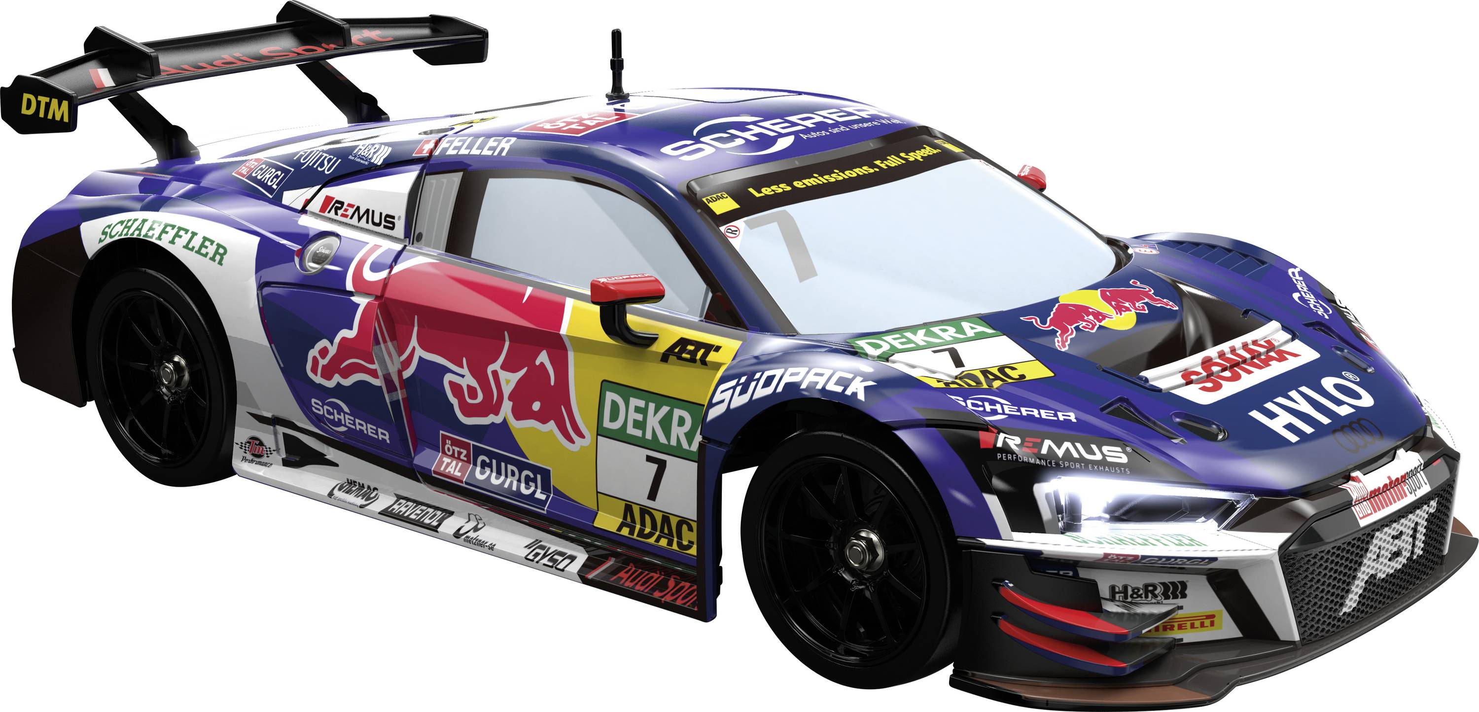 Carrera RC 370160149 Red Bull Audi R8 LMS GT3 evo II 1:16 RC Einsteiger Modellauto Elektro Rennwage