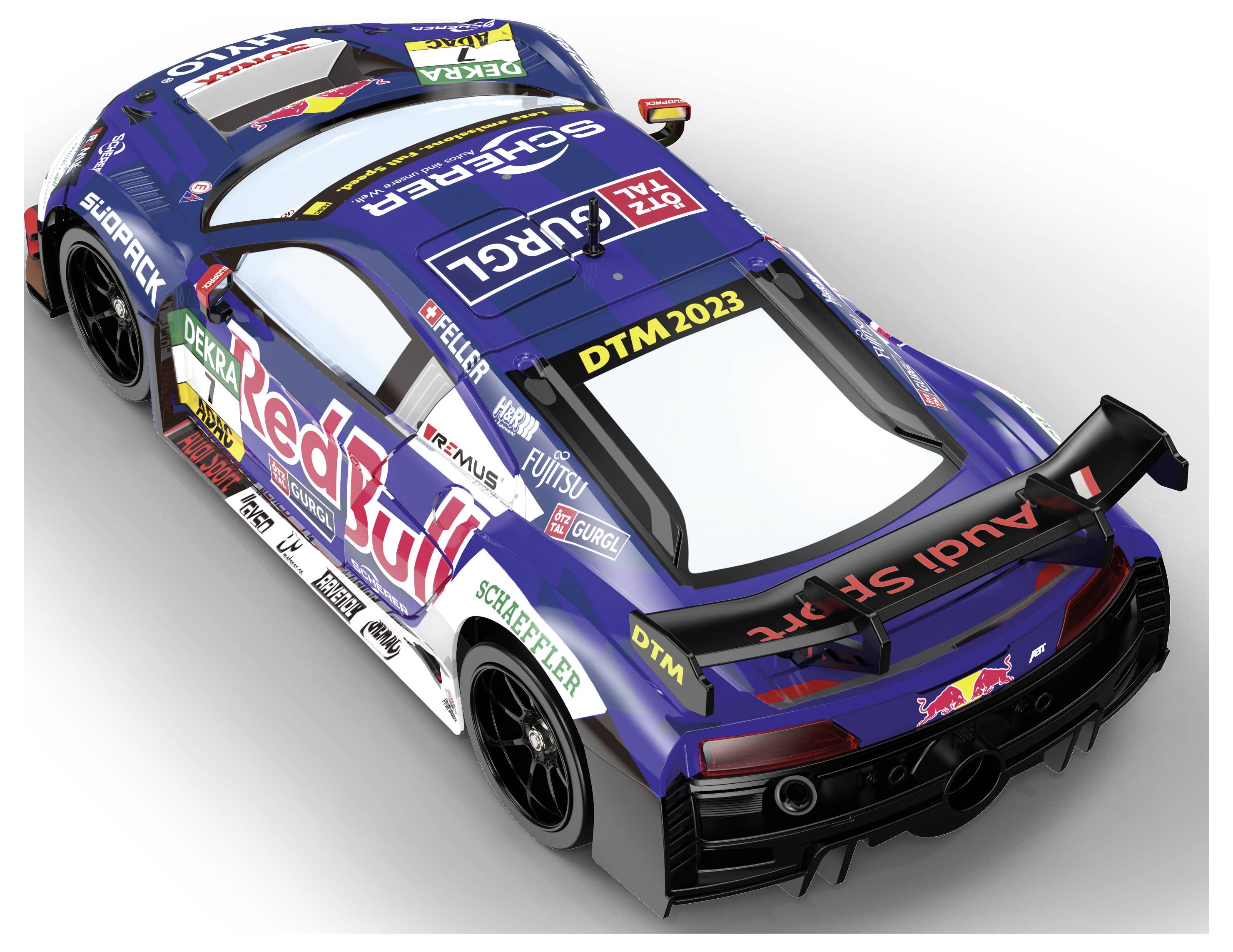 Carrera RC 370160149 Red Bull Audi R8LMS GT3 evo II 1:16 RC Einsteiger Modellauto Elektro Rennwagen