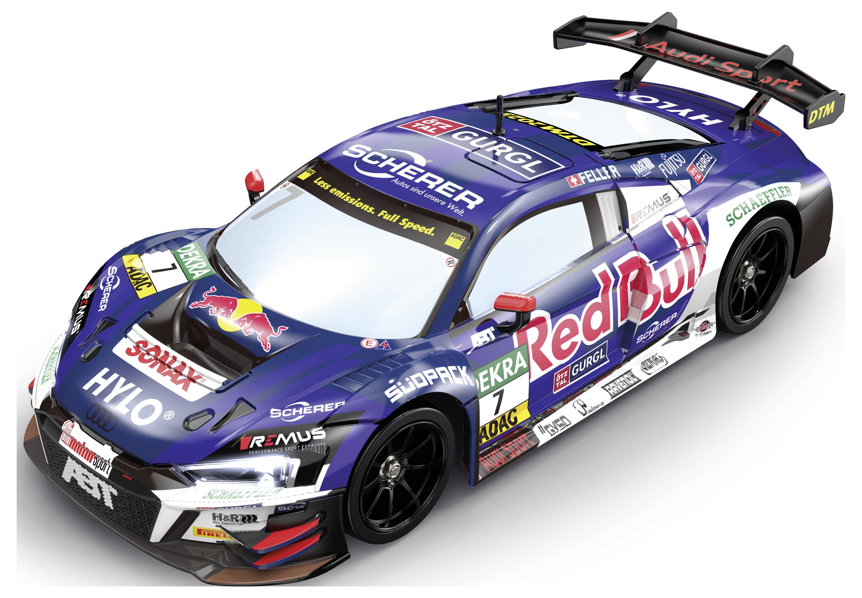 Carrera RC 370160149 Red Bull Audi R8LMS GT3 evo II 1:16 RC Einsteiger Modellauto Elektro Rennwagen