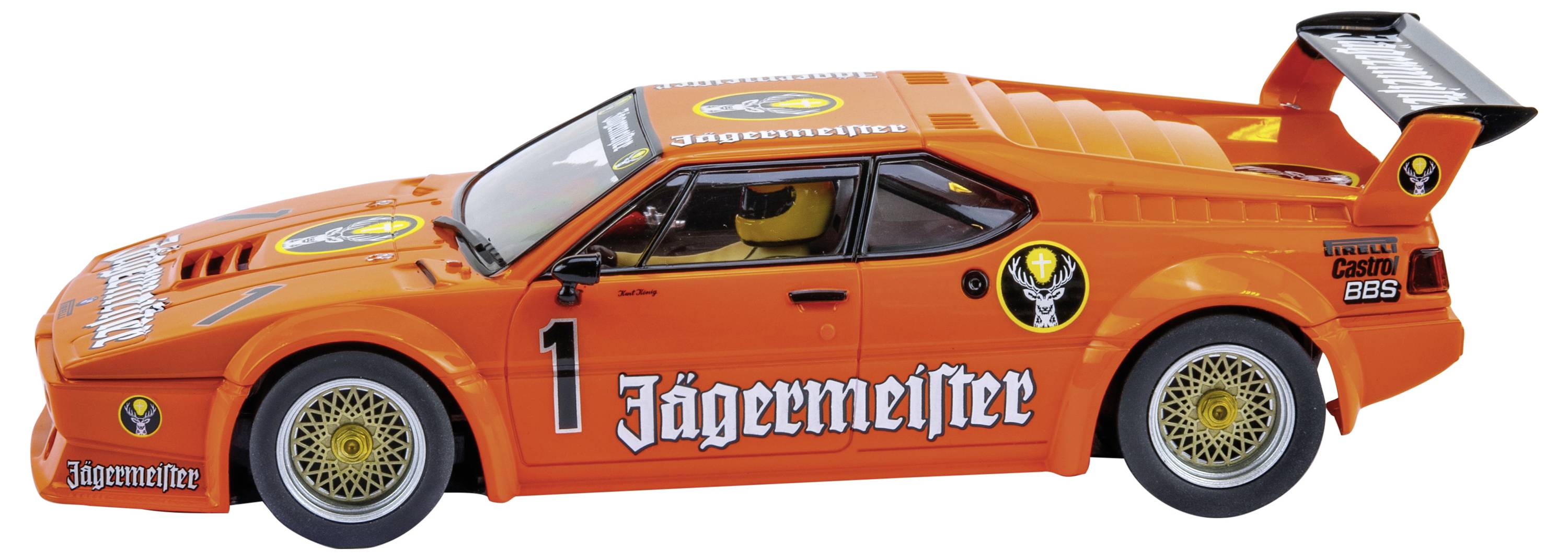 Carrera 20032031 DIGITAL 132 Auto BMW M1 Procar "Jägermeister Racing Team, No.1"