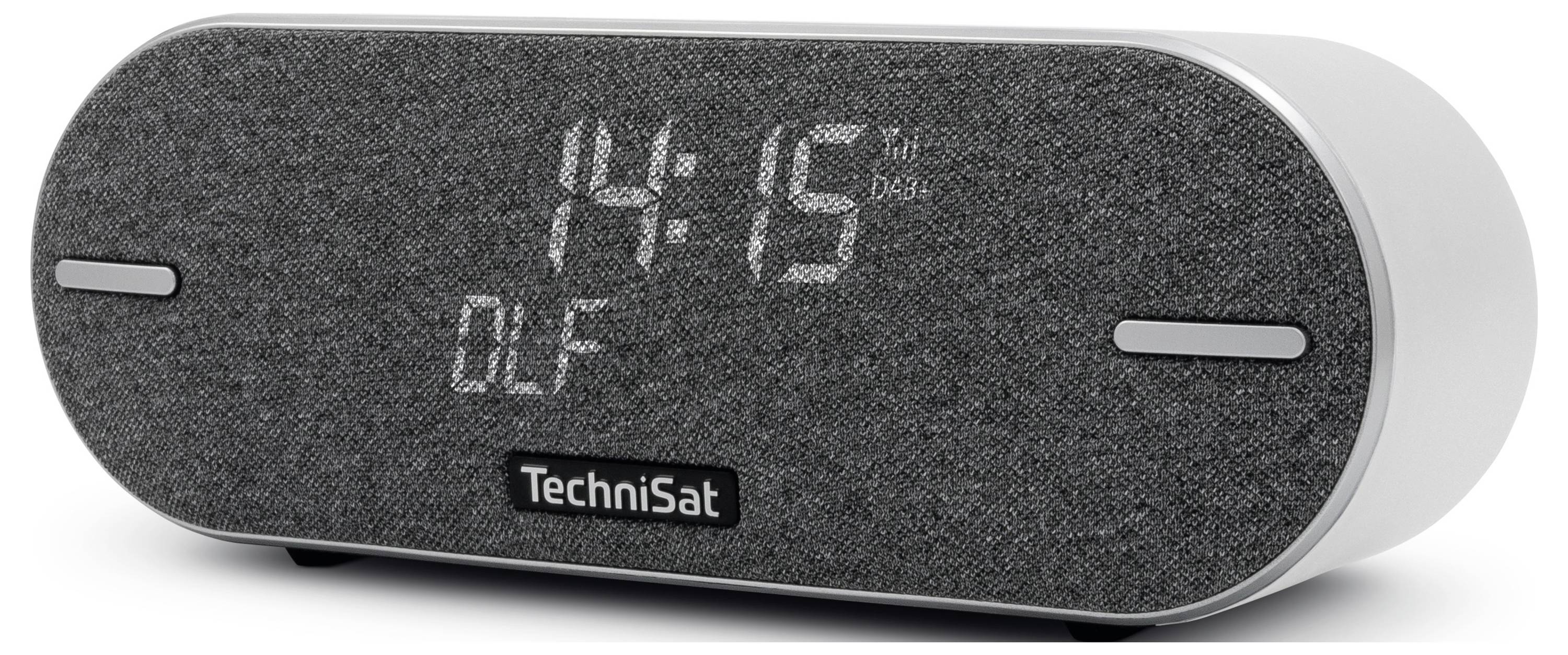 TechniSat DIGITRADIO BT 2 Tischradio DAB+, UKW Bluetooth®, DAB+, UKW Lichtgrau