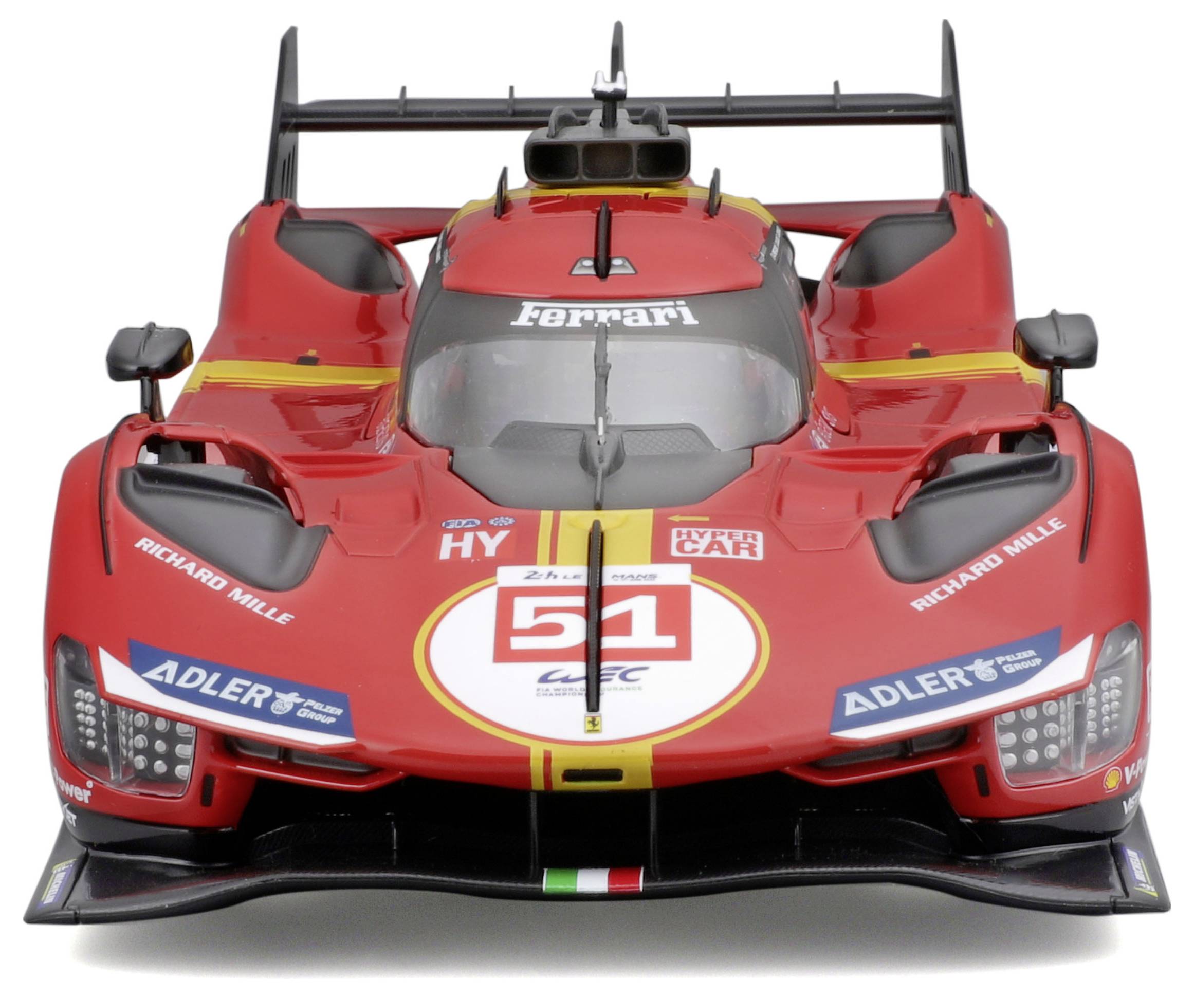 Bburago Ferrari Race 499P LeMans ´23 1:18 Modellauto