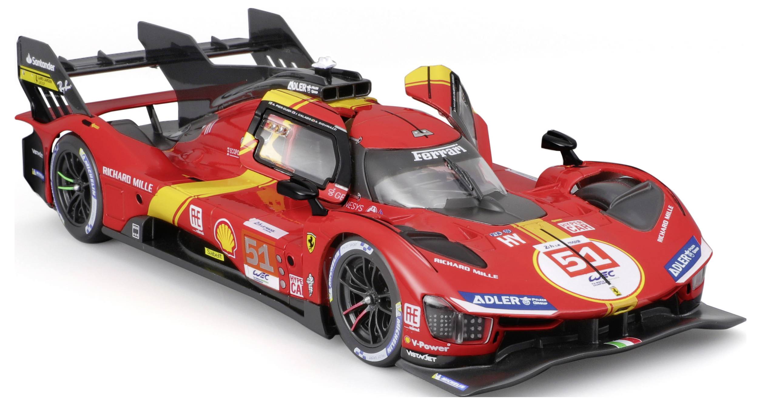 Bburago Ferrari Race 499P LeMans ´23 #51 1:24 Modellauto