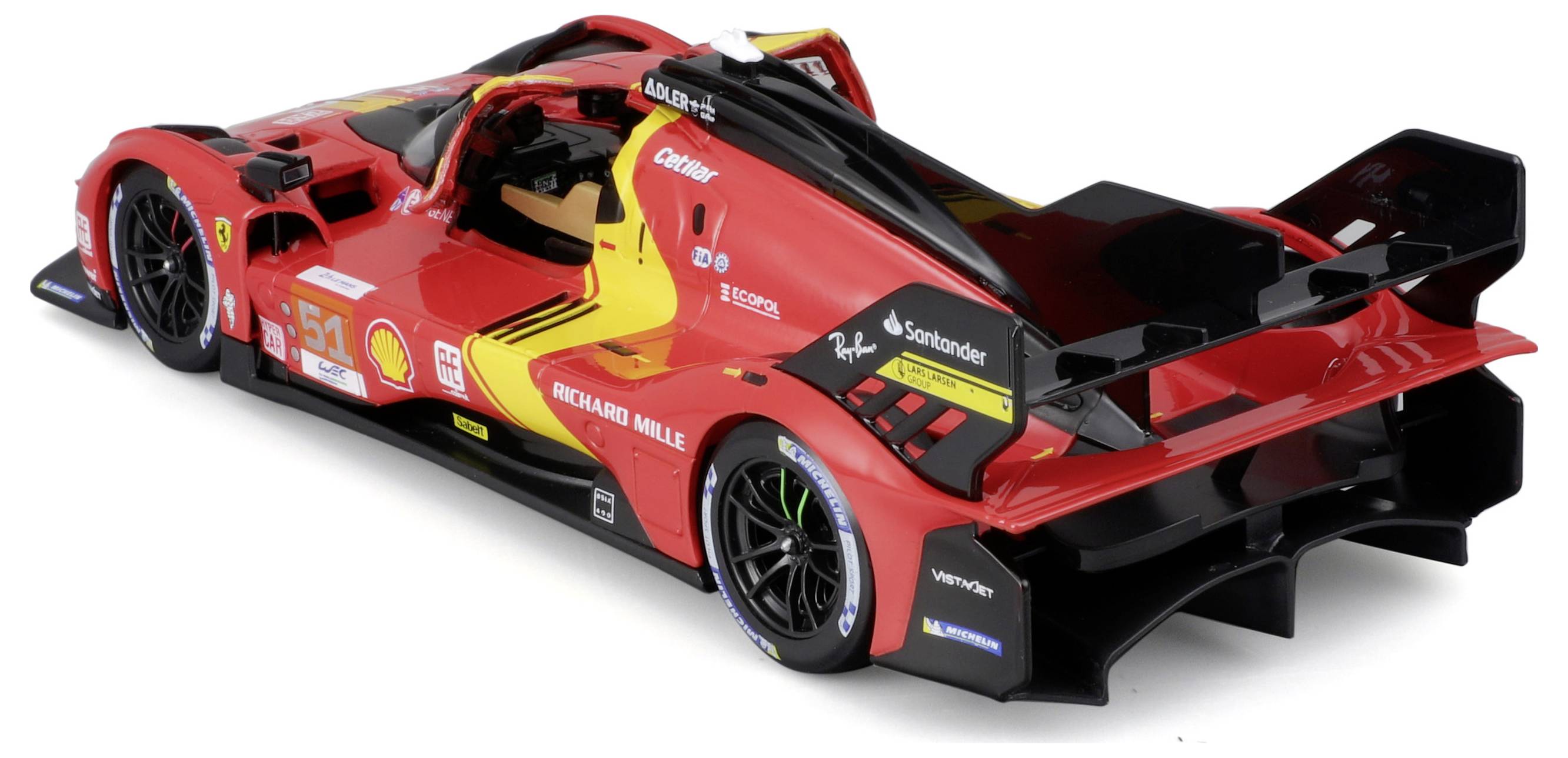 Bburago Ferrari Race 499P LeMans ´23 #51 1:24 Modellauto