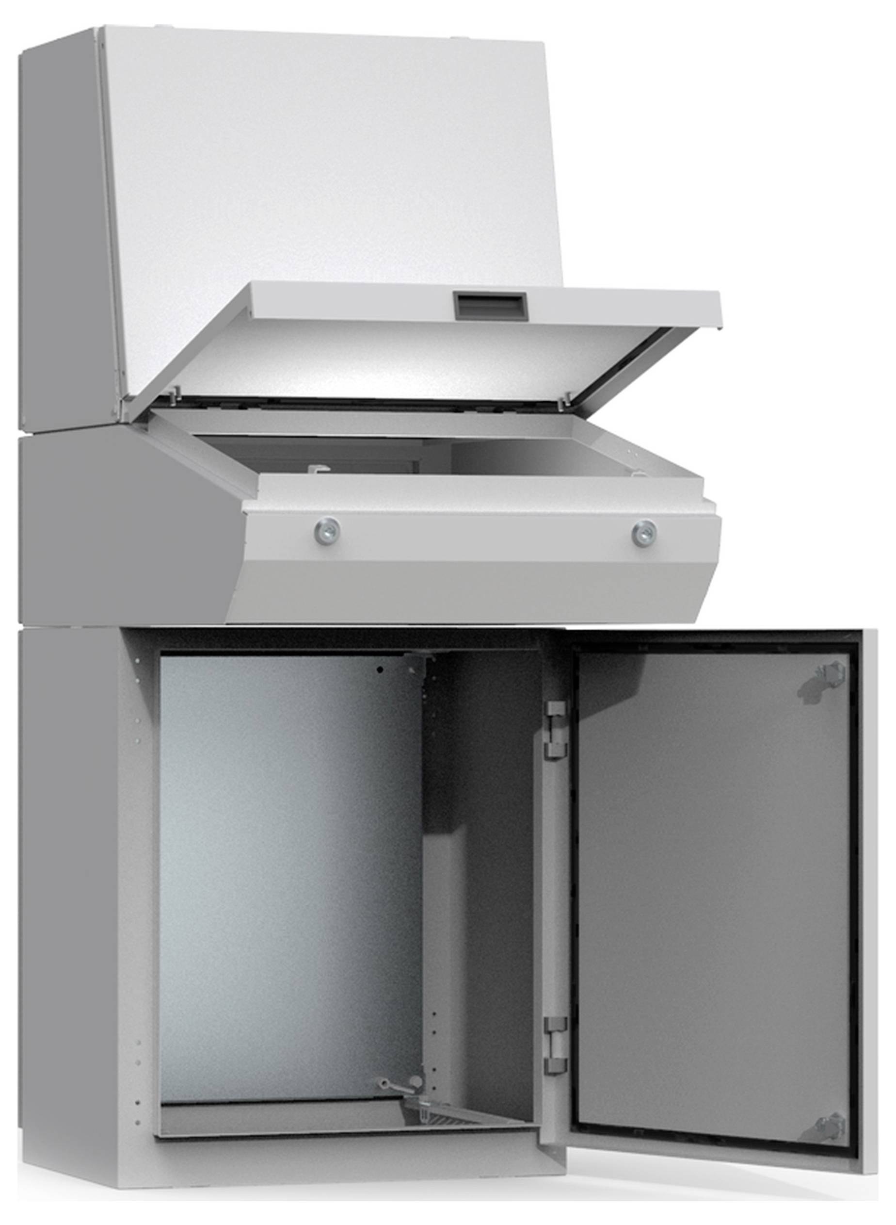 NVent HOFFMAN MPC101R5 MPC101R5 Pultvorbau (B x H x T) 1 x 500 x 494mm Stahl Grau 1St.