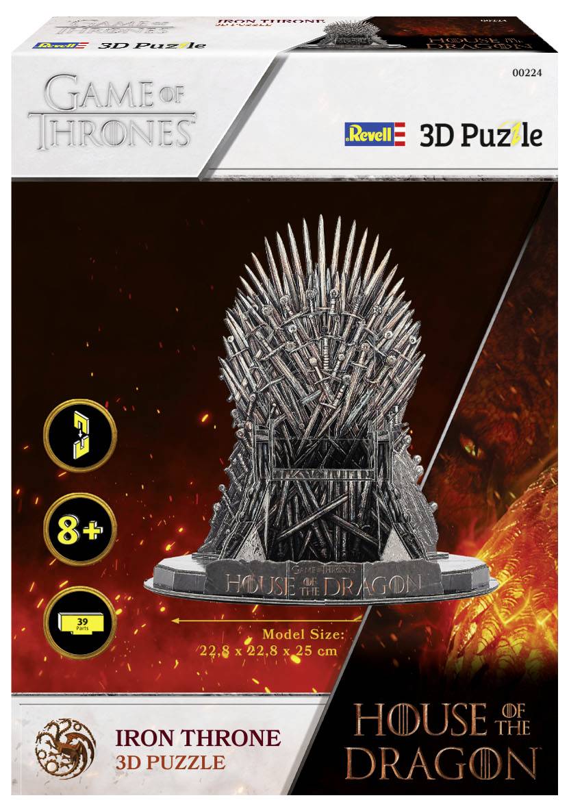 3D Puzzle House of the Dragon "Iron Throne" 00224 1 St.