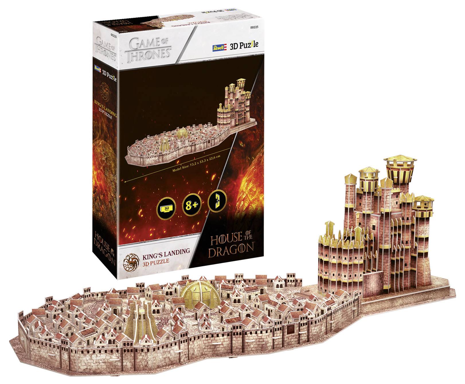 3D Puzzle House of the Dragon "King's Landing" 00225 1 St.