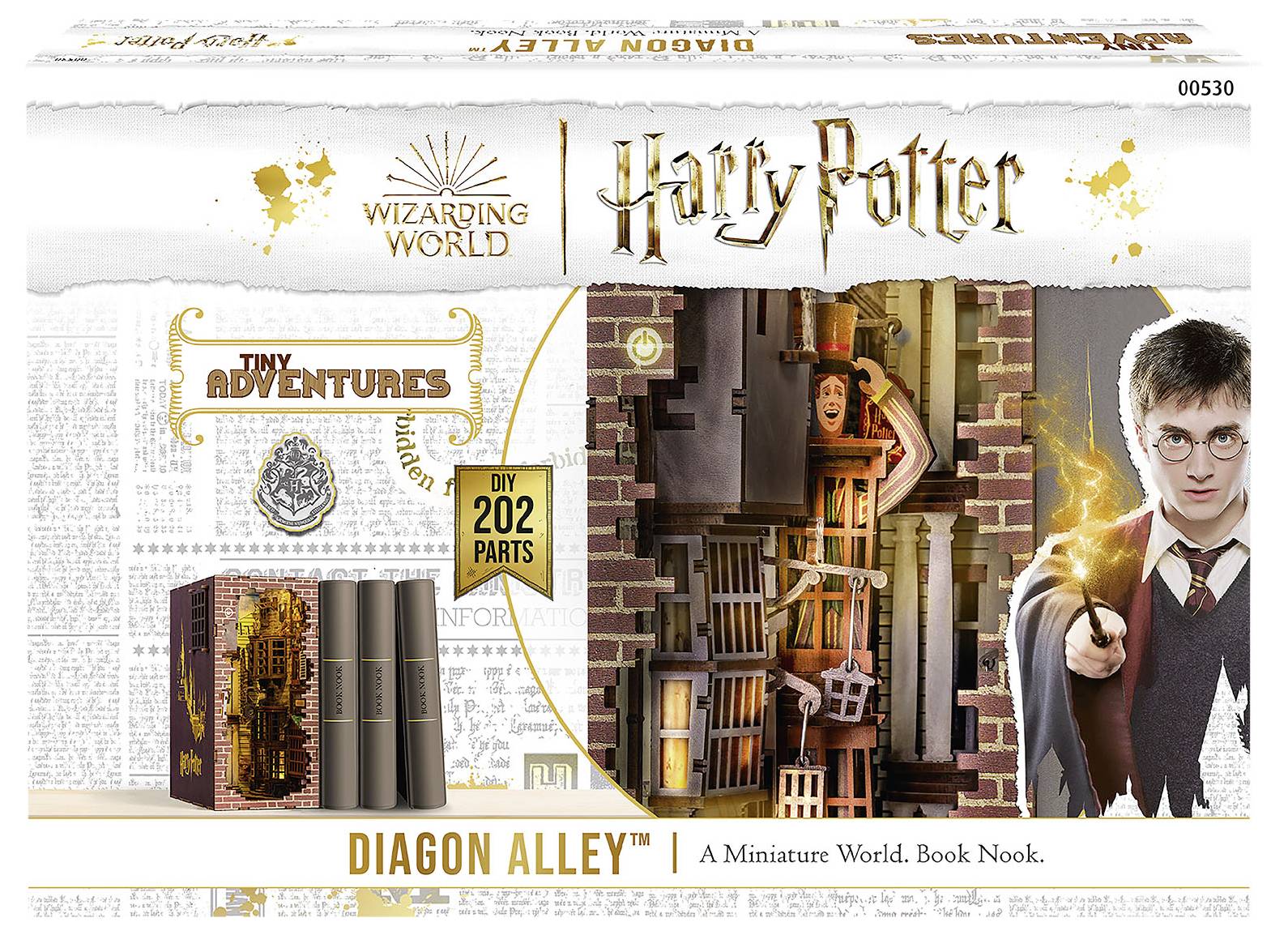 Revell Holz Tiny Adventures Diagon Alley-Harry Potter Gebäude Bausatz
