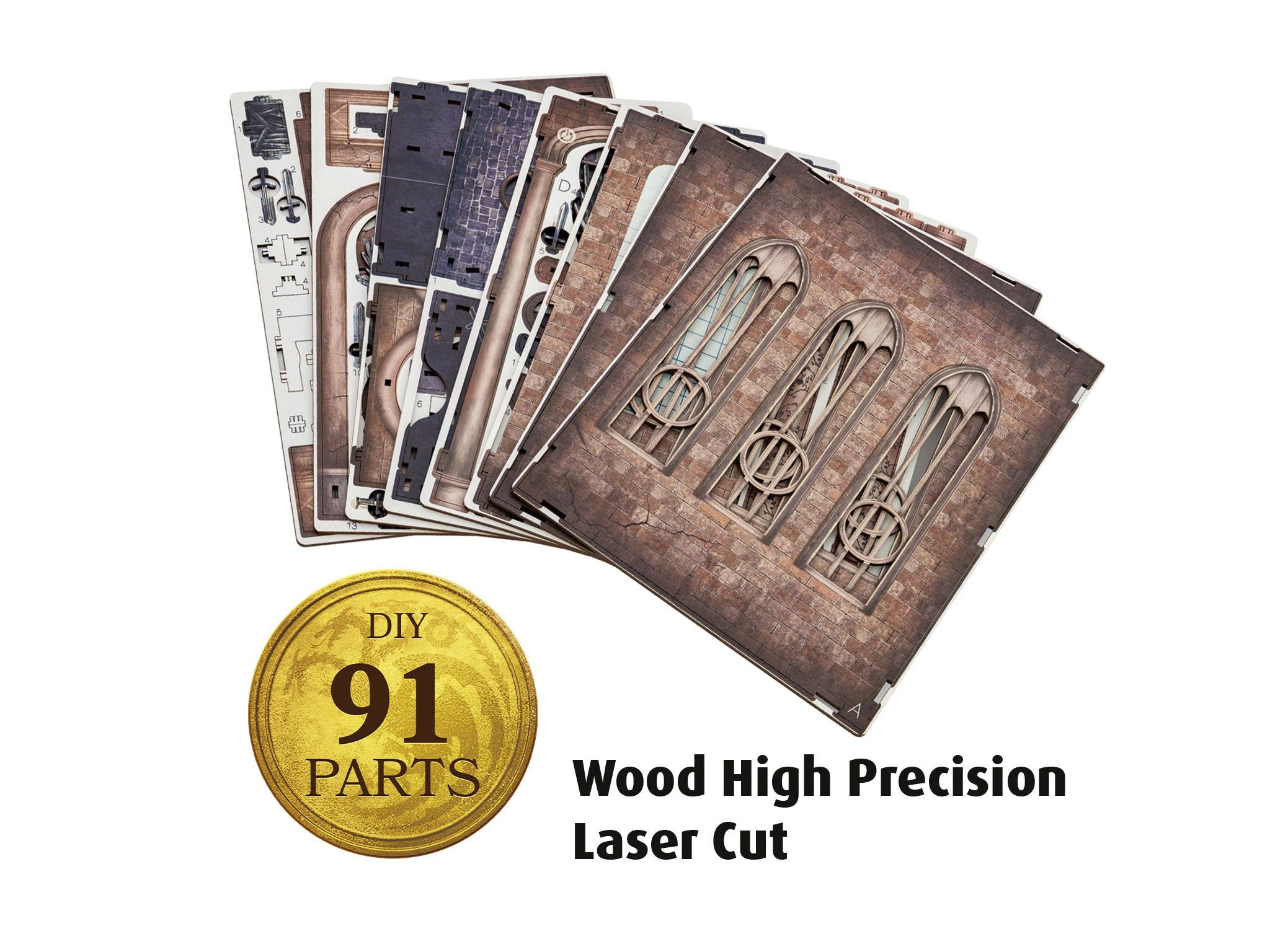 Revell Holz Tiny Adventures Iron Throne - House of the Dragon Gebäude Bausatz