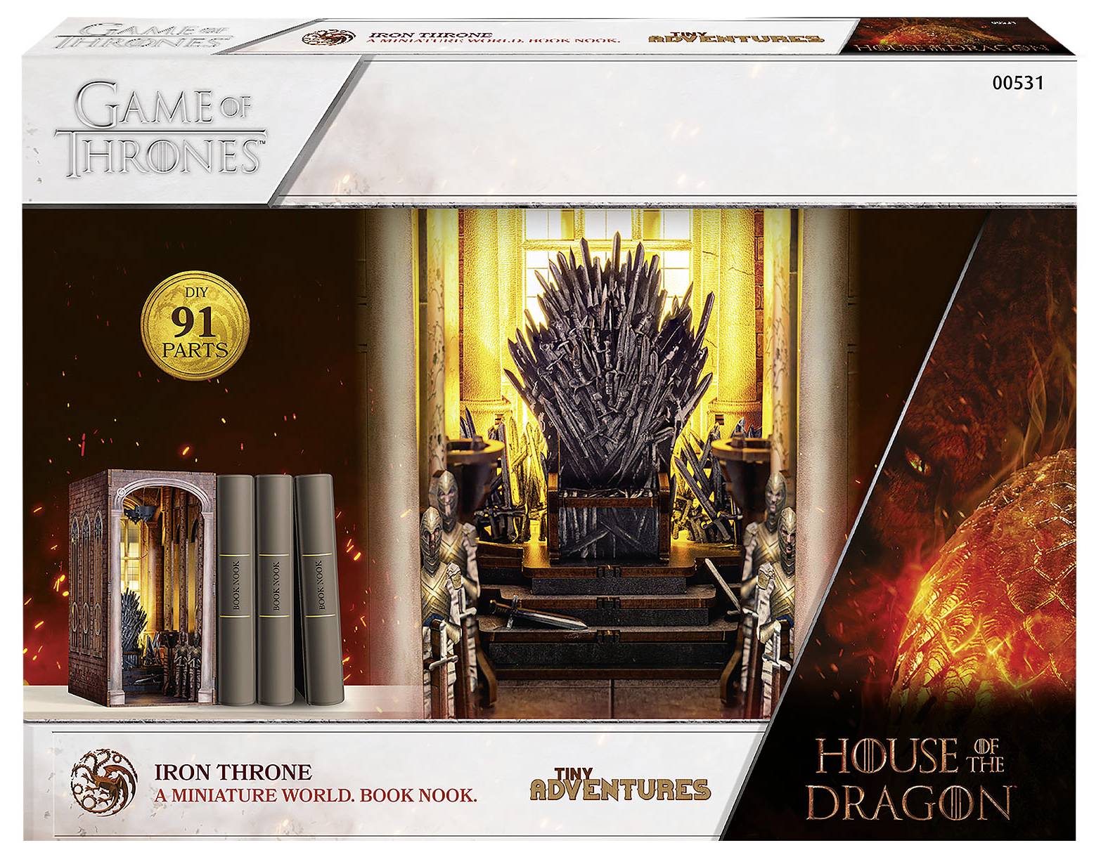 Revell Holz Tiny Adventures Iron Throne - House of the Dragon Gebäude Bausatz