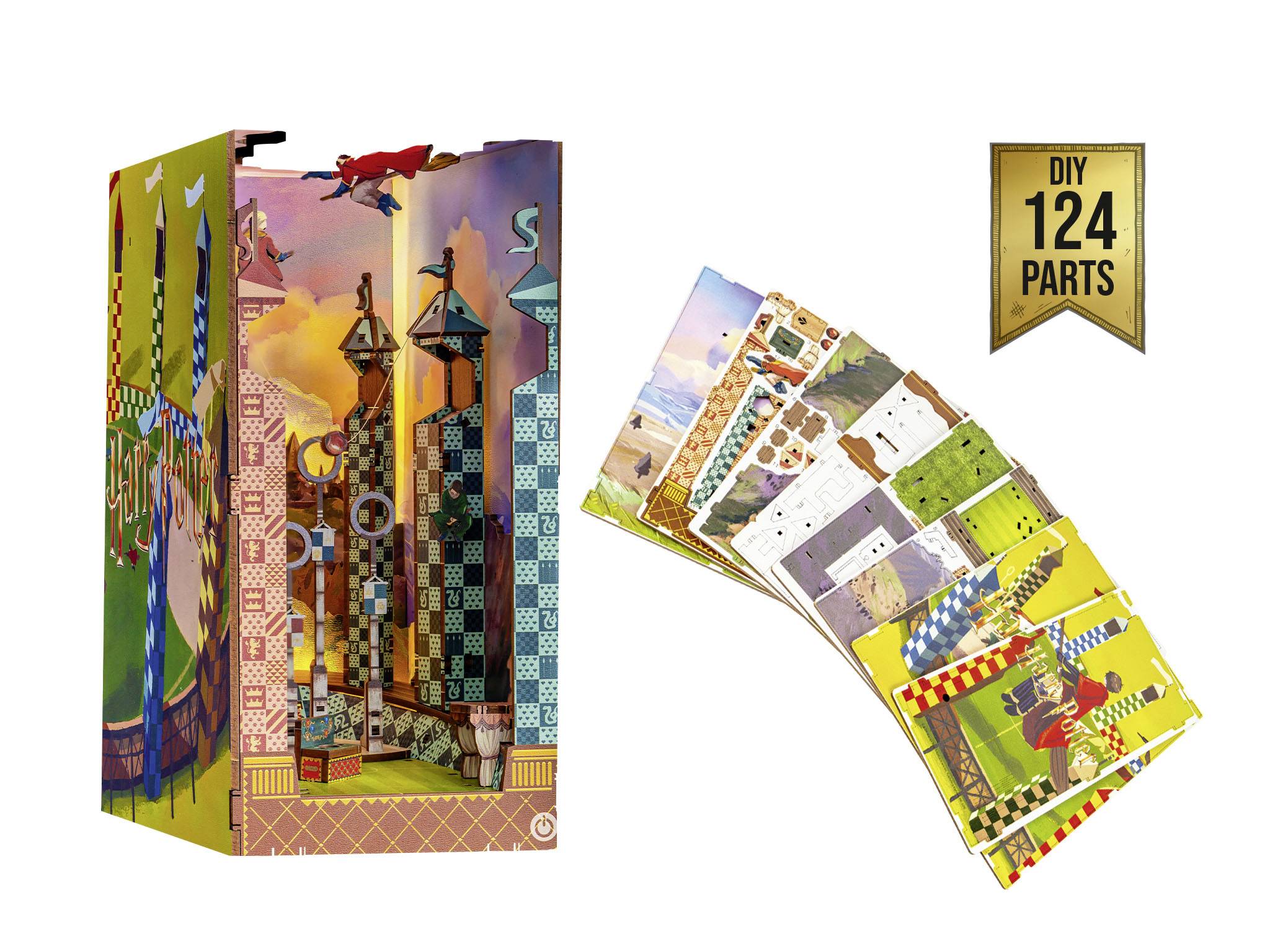 Revell Holz Tiny Adventures Quidditch Field - Harry Potter Gebäude Bausatz