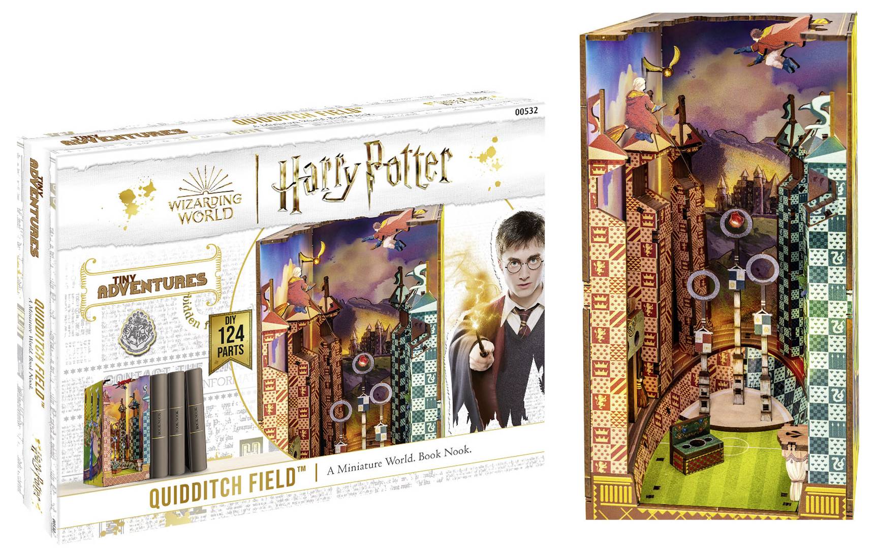 Revell Holz Tiny Adventures Quidditch Field - Harry Potter Gebäude Bausatz