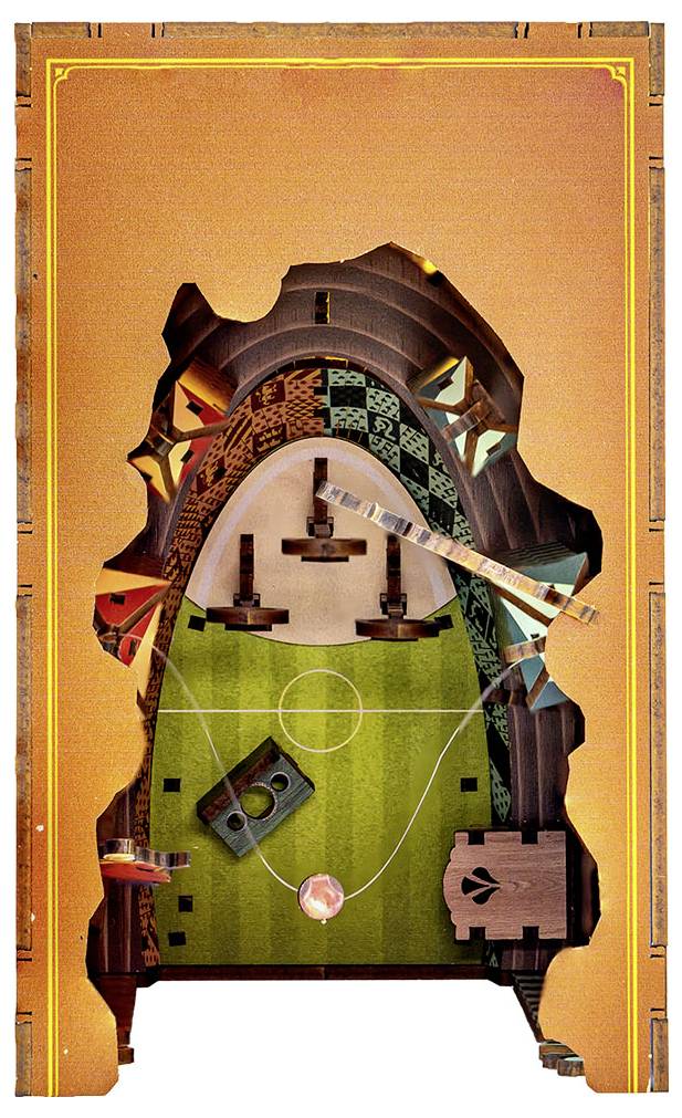 Revell Holz Tiny Adventures Quidditch Field - Harry Potter Gebäude Bausatz