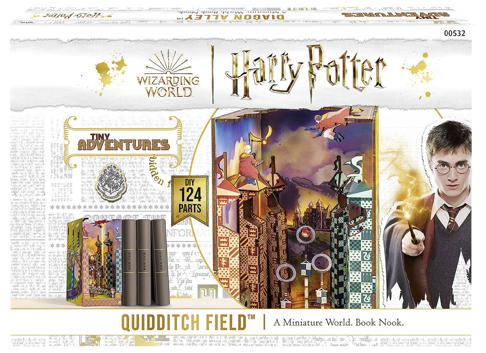 Revell Holz Tiny Adventures Quidditch Field - Harry Potter Gebäude Bausatz