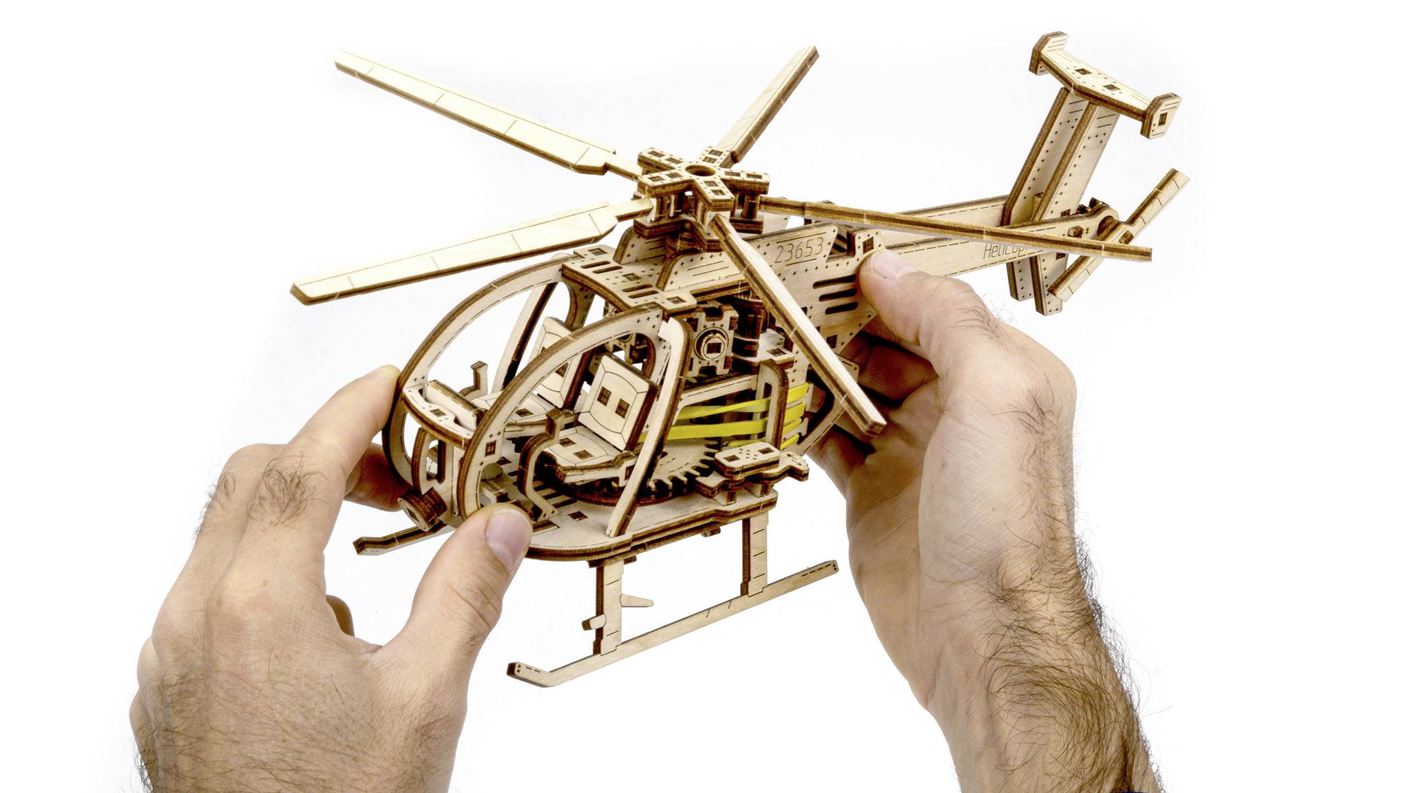 Revell Holz Tiny Adventures - Helicopter Helikopter Bausatz