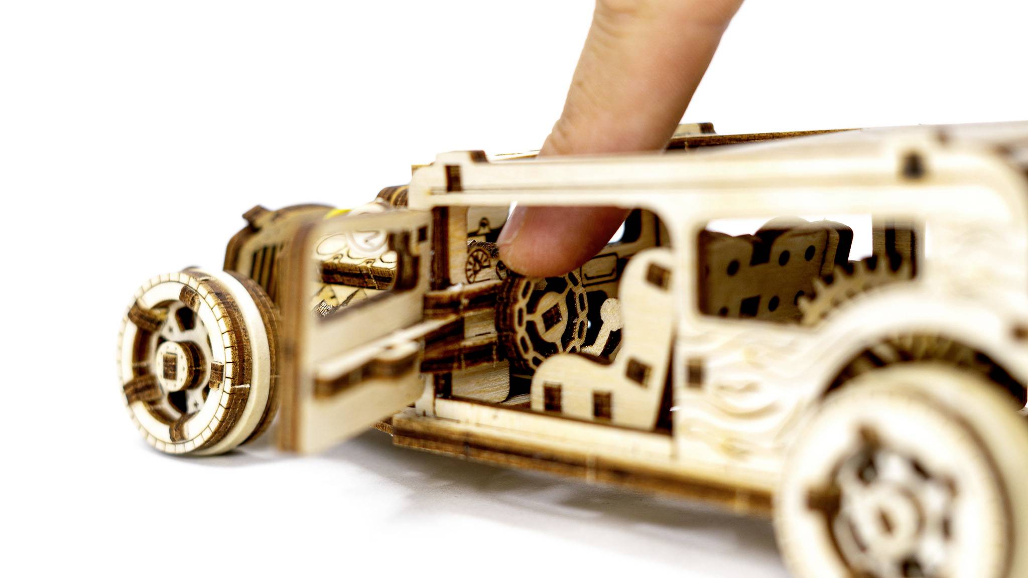 Revell Holz Tiny Adventures - Hot Rod Automodell Bausatz