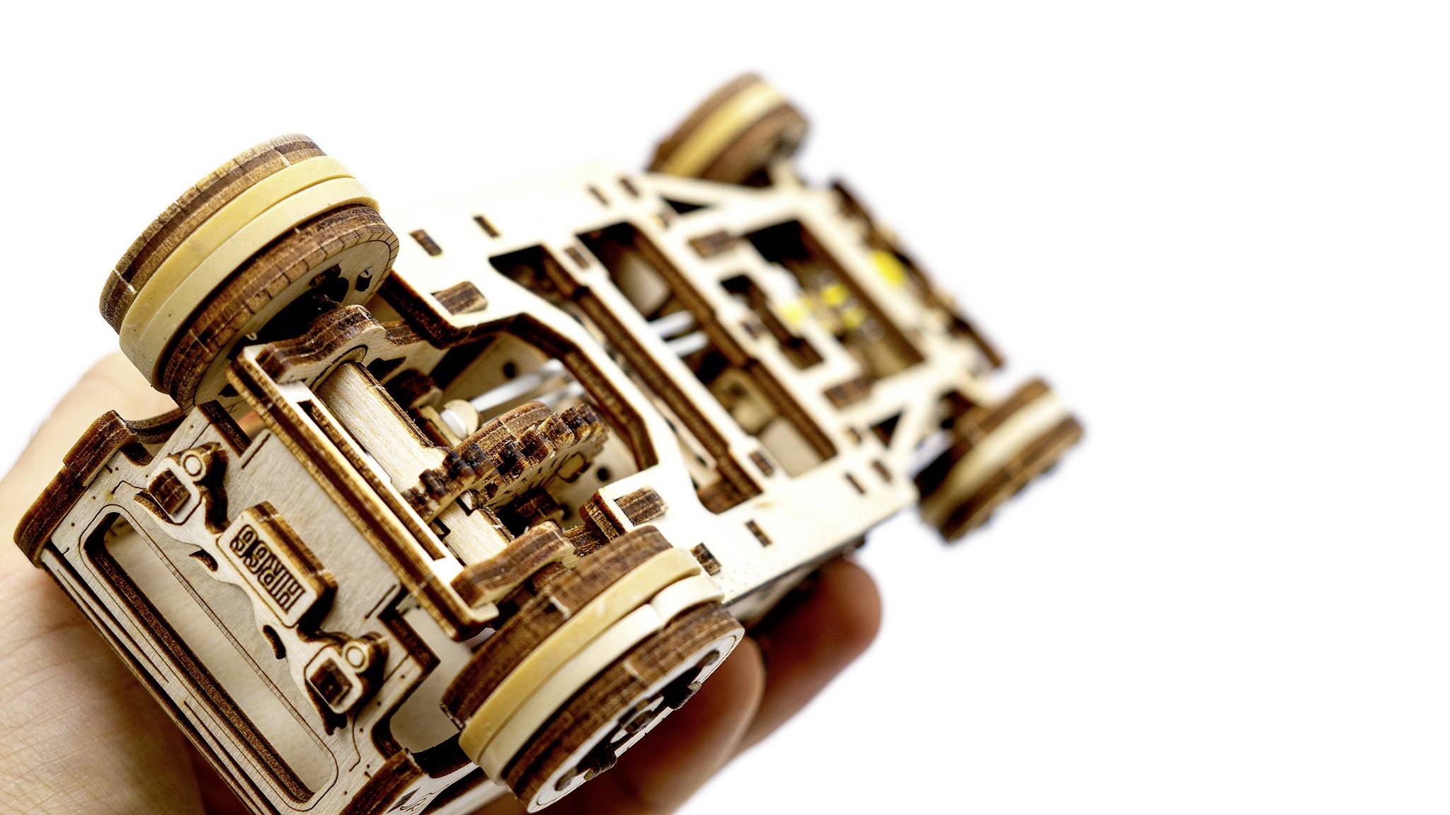 Revell Holz Tiny Adventures - Hot Rod Automodell Bausatz