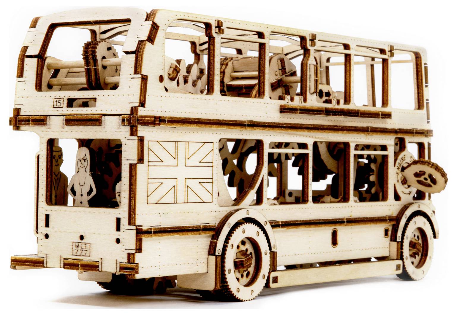 Revell Holz Tiny Adventures - London Bus Bus Bausatz