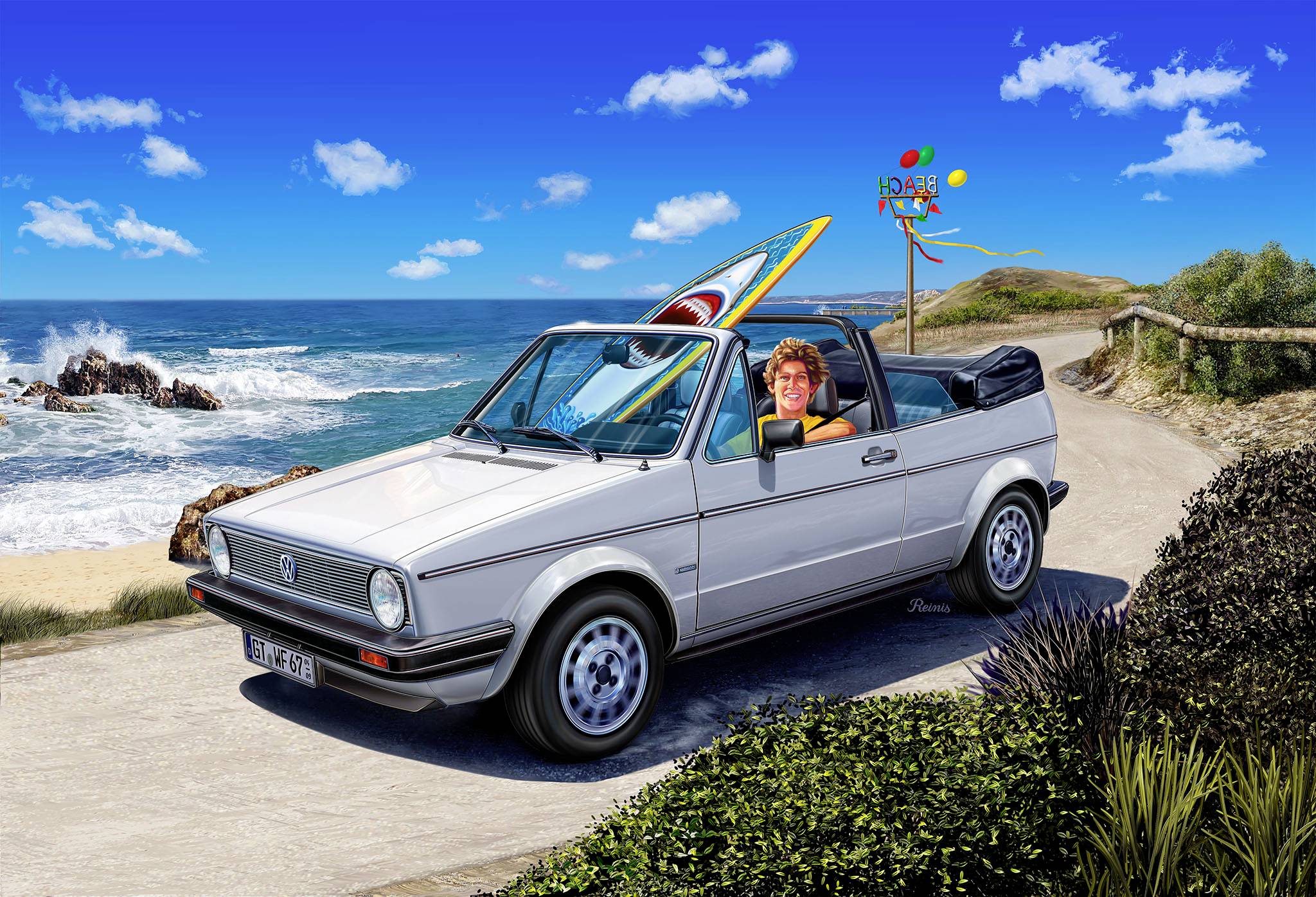 Revell 05636 50 Years of VW Golf 1 Automodell Bausatz 1:24