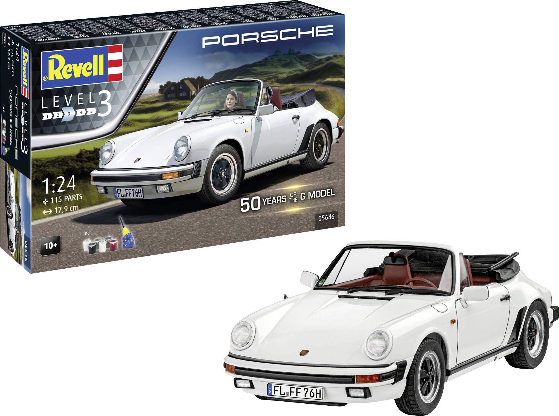 Revell 05646 50 Years of Porsche 911 G-Model Automodell Bausatz 1:24