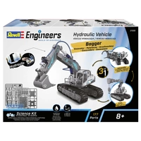 Revell Engineers 21305 Hydraulic Excavator 3in1 1:24 Elektro RC Funktionsmodell Bausatz Revell Engineers 21305 Hydraulic Excavator 3in1 1:24 Elektro RC Funktionsmodell Bausatz