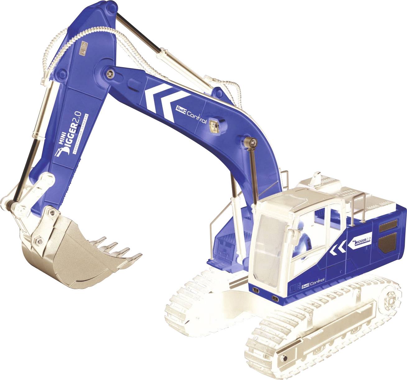 Revell Control 1:18 RC Einsteiger Funktionsmodell Baufahrzeug