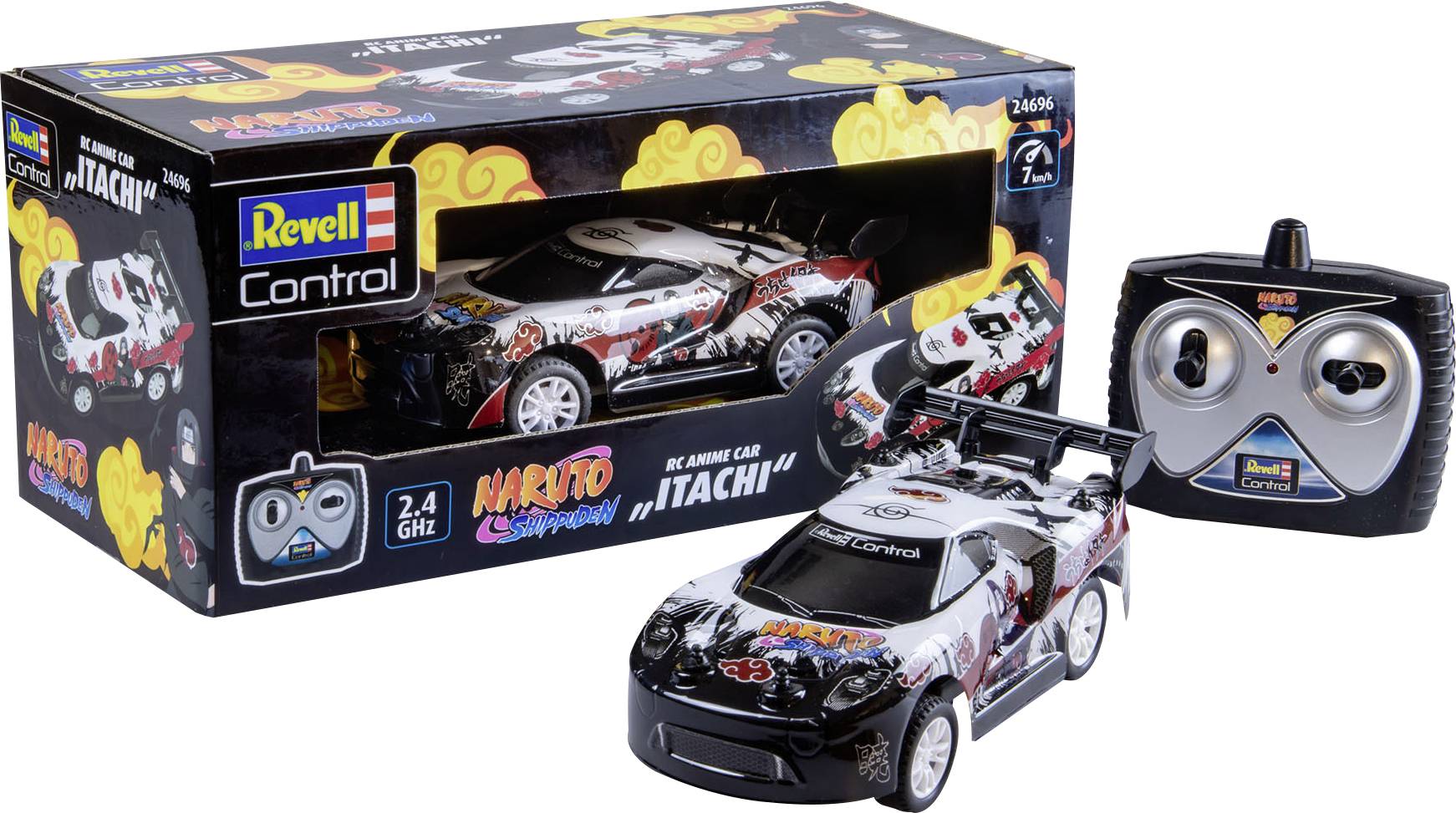 Revell Control 24696 Anime Car Naruto Itachi 1:24 RC Einsteiger Modellauto Elektro Sportwagen