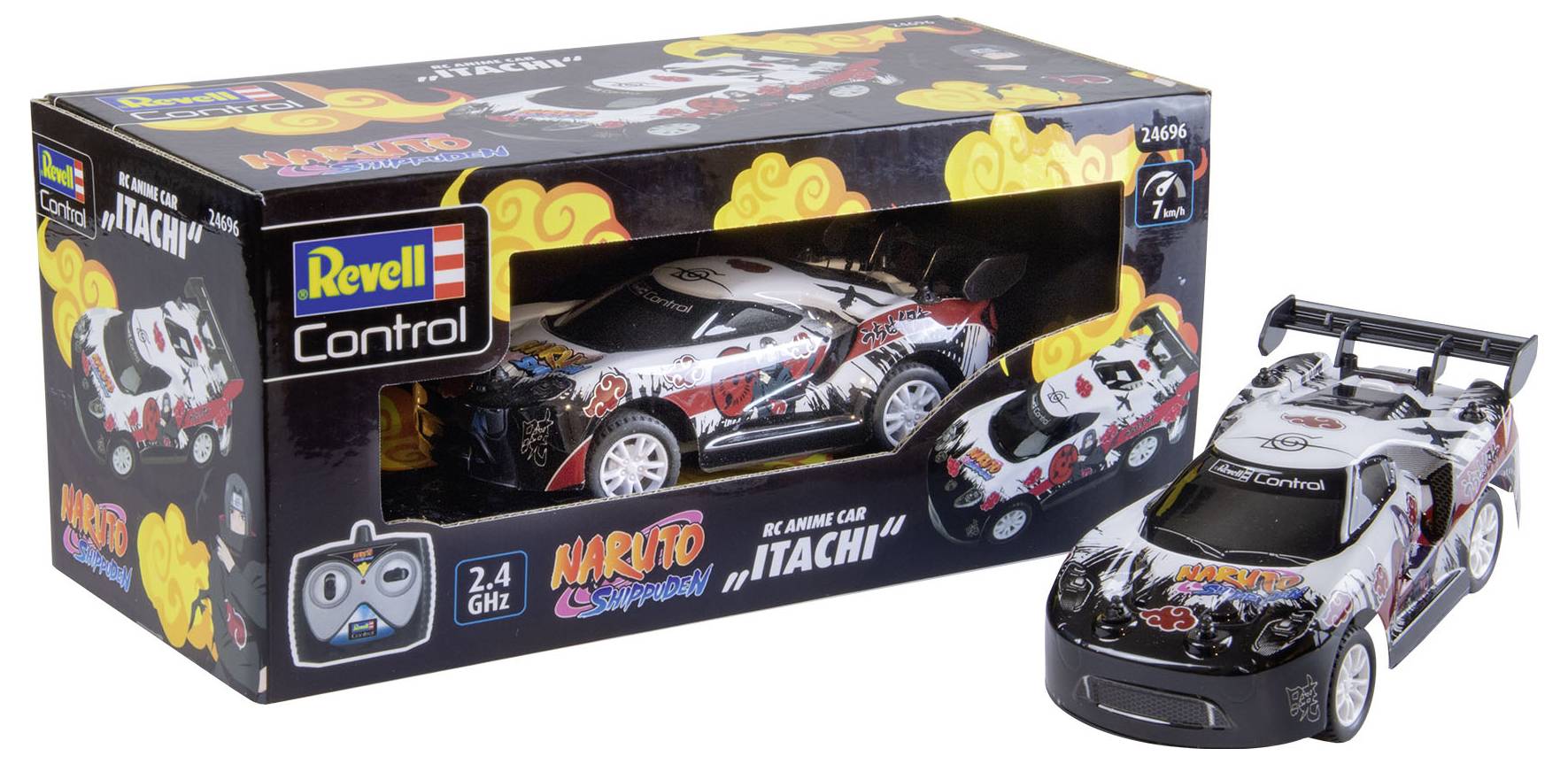 Revell Control 24696 Anime Car Naruto Itachi 1:24 RC Einsteiger Modellauto Elektro Sportwagen