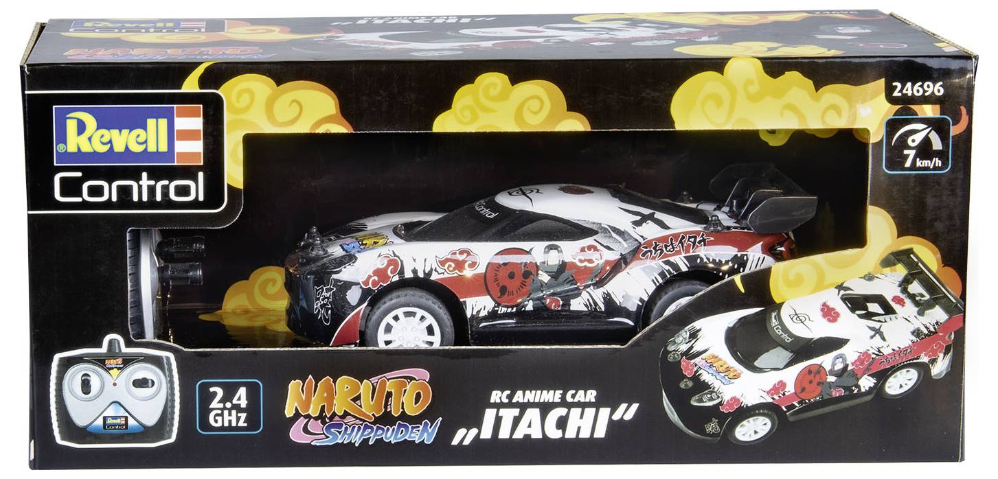 Revell Control 24696 Anime Car Naruto Itachi 1:24 RC Einsteiger Modellauto Elektro Sportwagen