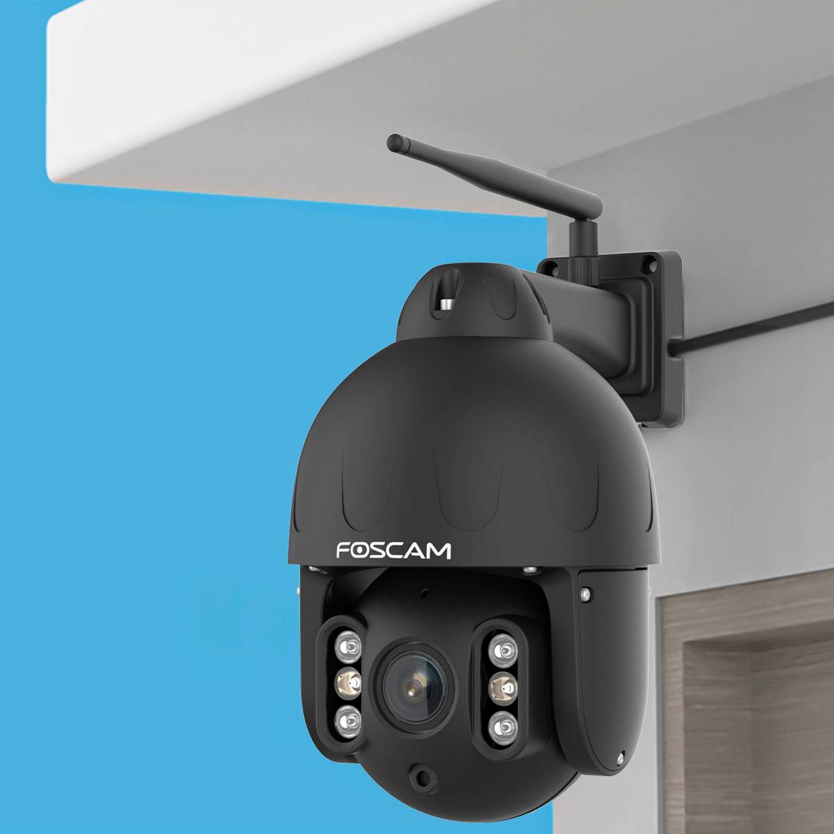 Foscam SD8P (black) WLAN IP Überwachungskamera 3840 x 2160 Pixel