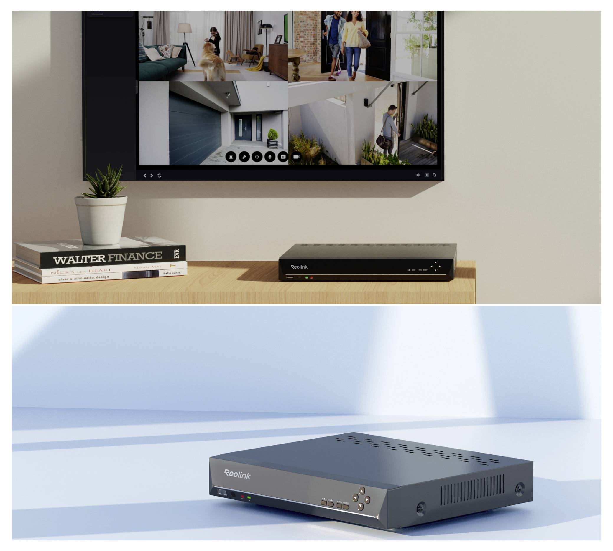 Reolink NVS36 36-Kanal Netzwerk-Videorecorder