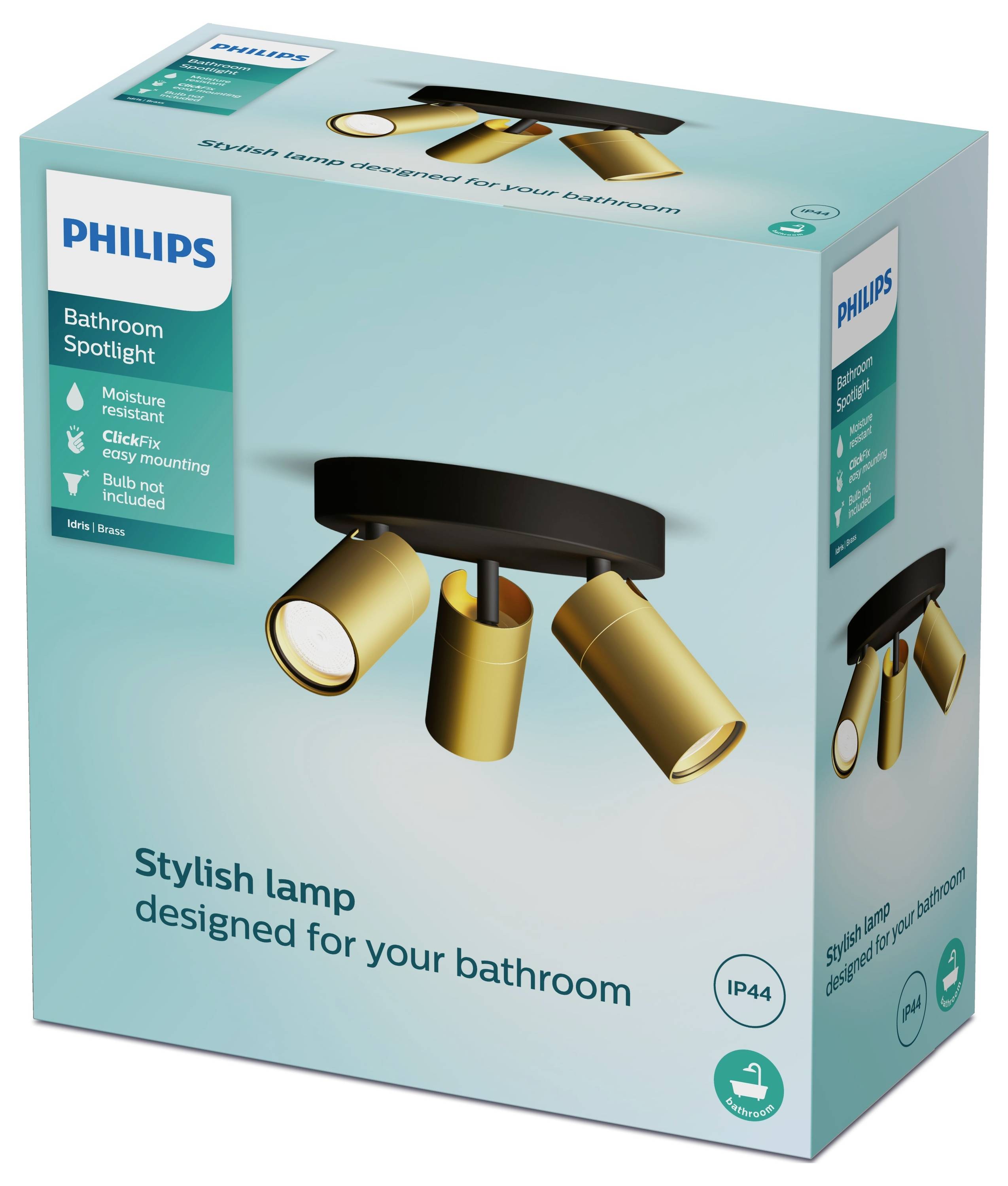 Philips Idris 8720169299252 Deckenstrahler GU10 Gold