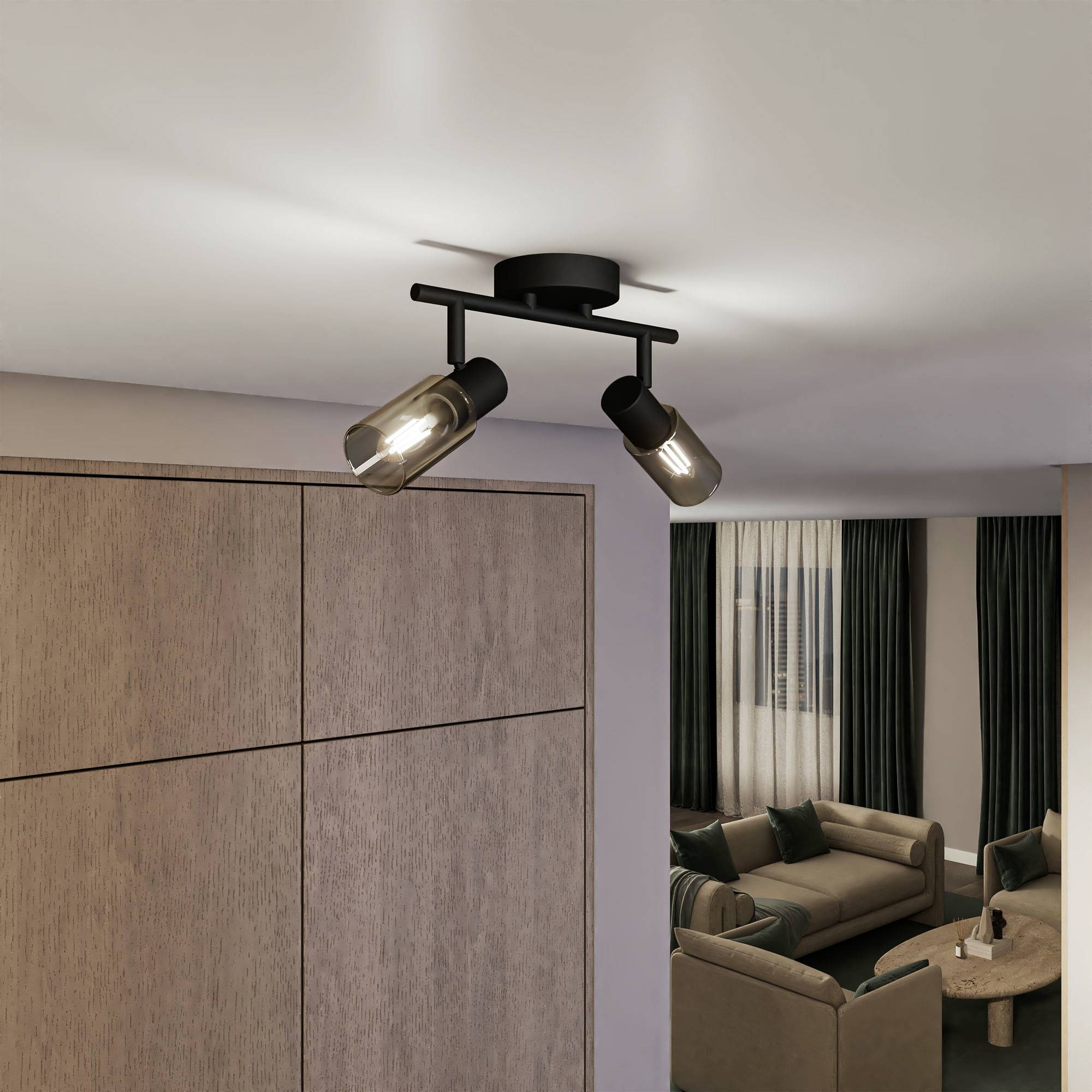 Philips Palms 8720169299290 Deckenstrahler E14 Schwarz