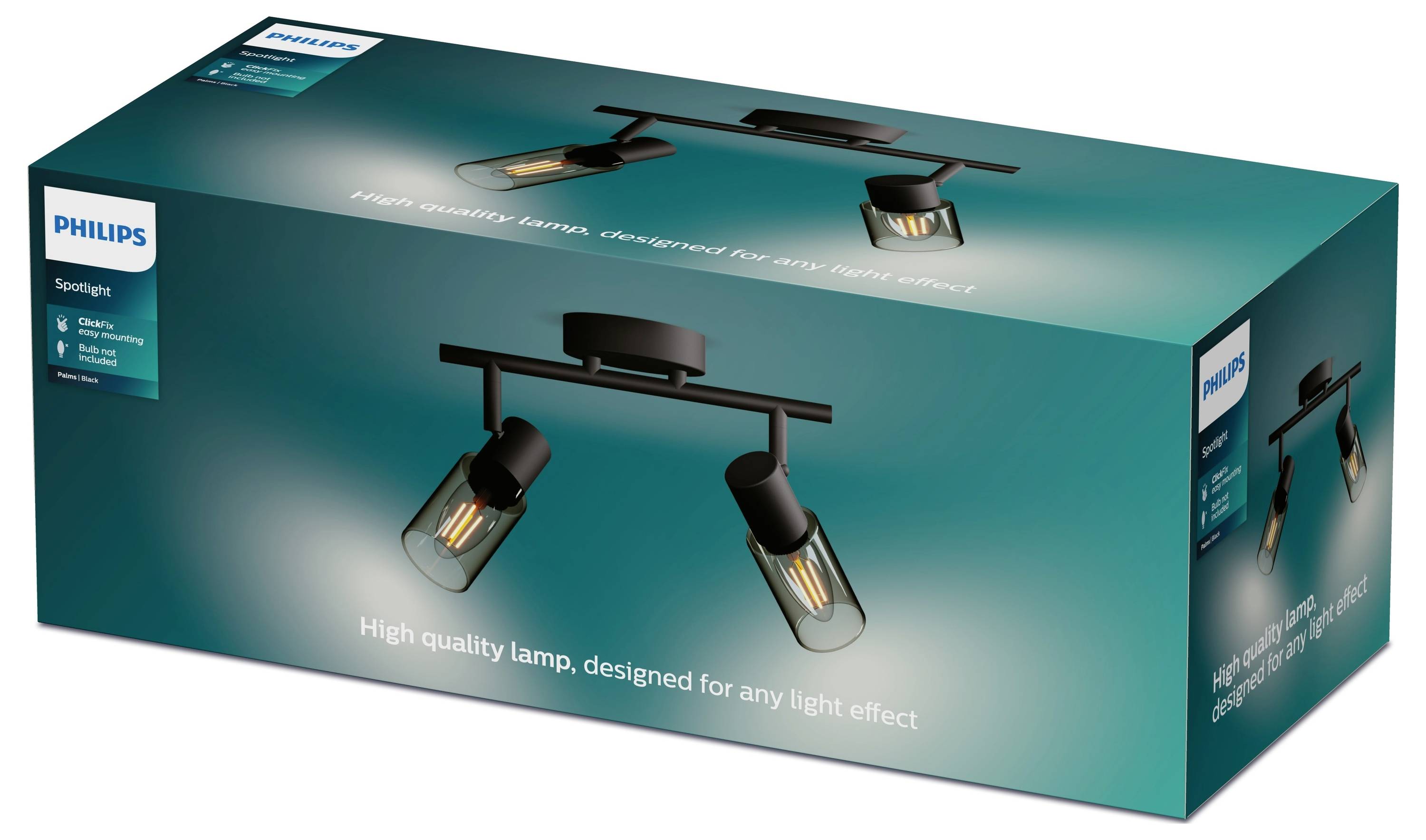 Philips Palms 8720169299290 Deckenstrahler E14 Schwarz