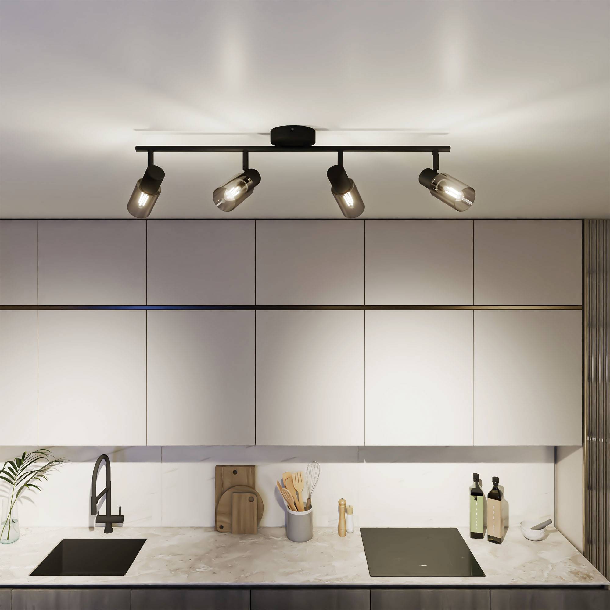 Philips Palms 8720169299337 Deckenstrahler E14 Schwarz