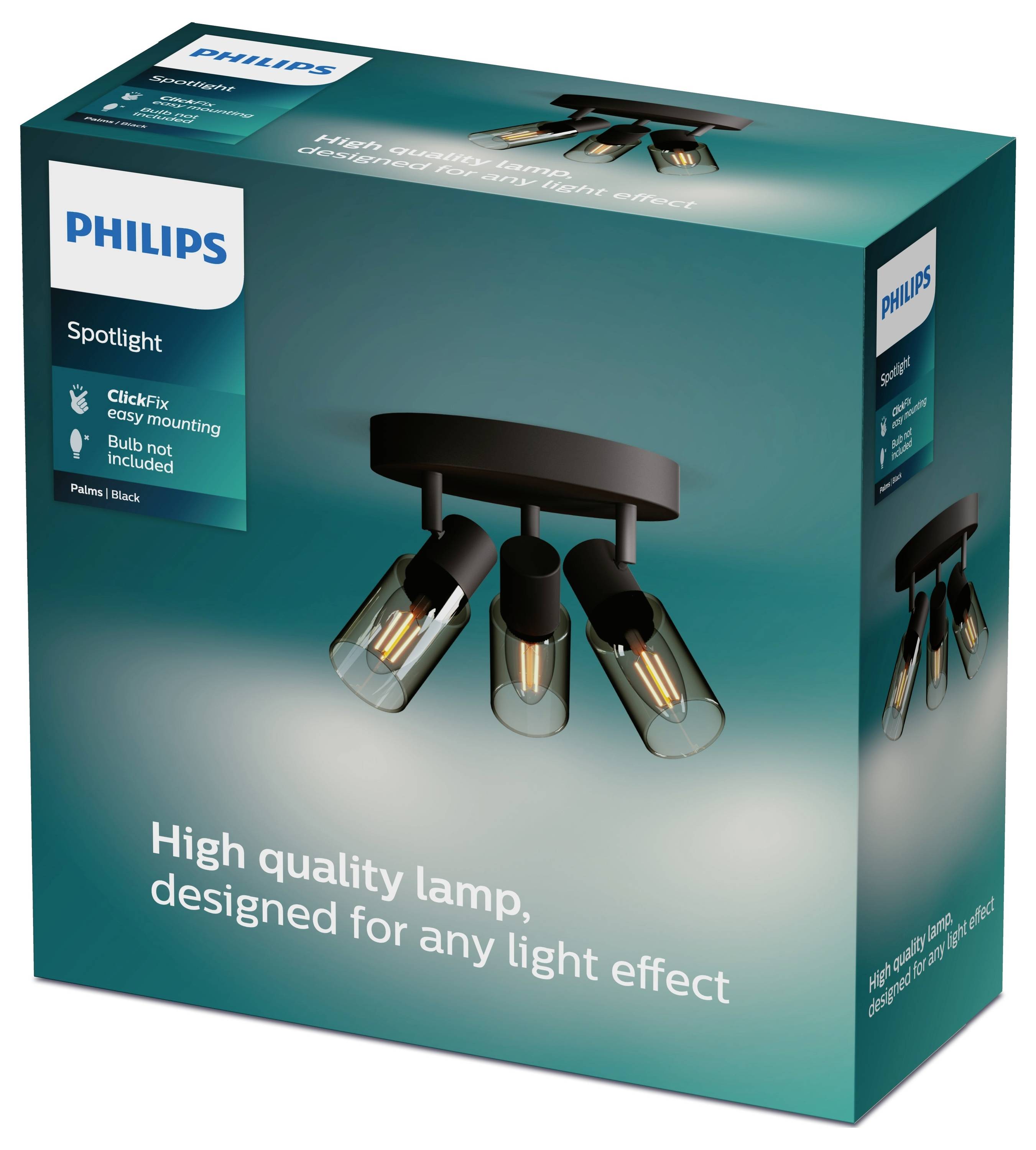 Philips Palms 8720169299351 Deckenstrahler E14 Schwarz