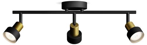 Philips Conduit 8720169299917 Deckenstrahler GU10 Schwarz, Gold
