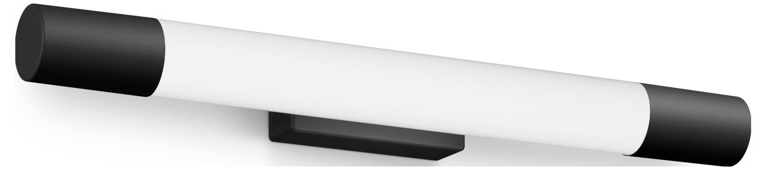 Philips Rover 8720169300170 LED-Bad-Deckenleuchte 5W Warmweiß Schwarz